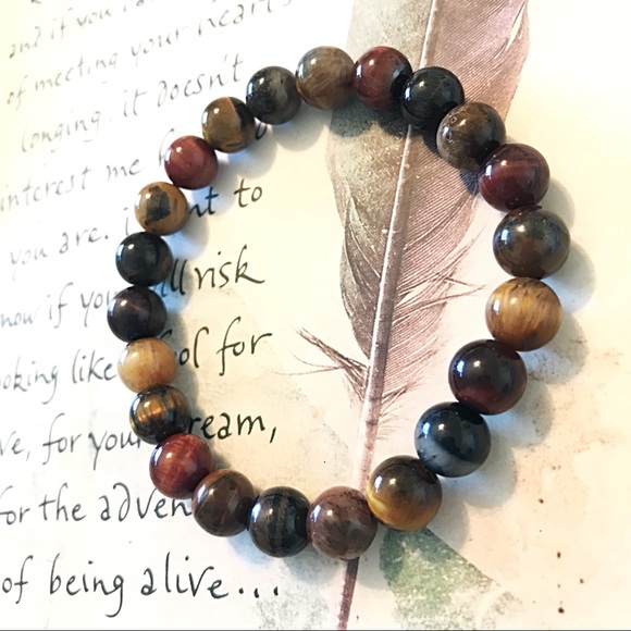 Tigers Eye Bracelet Clarity and Protective Energy - Picture 4 of 6